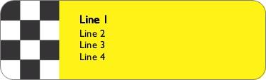 Taxi, Please! Return Address Labels
