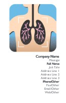 Deep Breath Full Colour Magnetic Business Cards