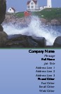 Crashing Tide Full Colour Business Cards