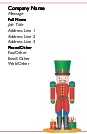 Toy Soldier Full Colour Business Cards