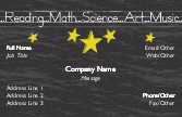 Chalkboard Recycled Business Cards