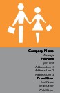 Holding Hands Recycled Business Cards
