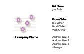 Line It Up Full Colour Business Cards