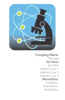 Magnifying Marvel Full Colour Magnetic Business Cards