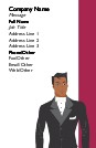 Man About Town Recycled Business Cards