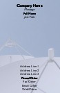 Satellite Dish Recycled Business Cards