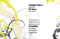 Graphic Garden Recycled Business Cards