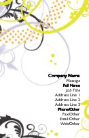 Graphic Garden Recycled Business Cards