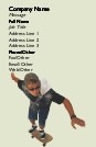 Skateboarding Tricks Full Colour Business Cards