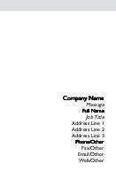Upload Pale Grey Full Colour Business Cards