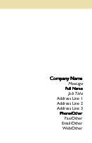 Upload Tan Border Full Colour Business Cards