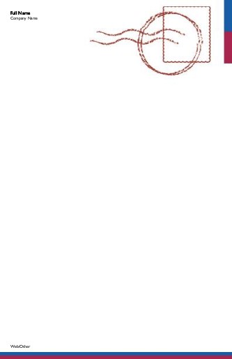 Postage Stamp Large Note Pads