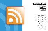 RSS Feed Recycled Business Cards