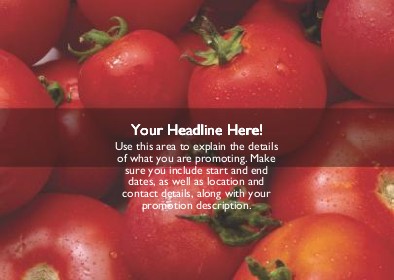 Cherry Tomatoes Full Colour Standard Sized Postcards