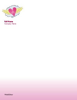 Heart with Wings Compact Note Pads