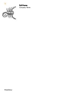 Scorpio Compact Note Pads