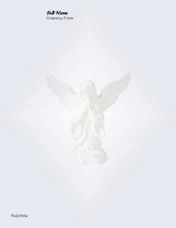 White Angel Compact Note Pads