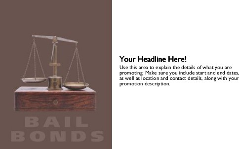 Bail Bonds Full Colour Oversized Postcards