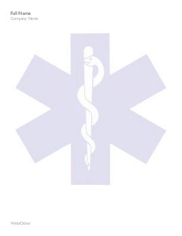 Caduceus Symbol Compact Note Pads