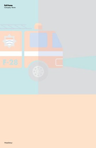 Fire Appliance Large Note Pads