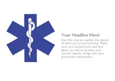 Caduceus Symbol Full Colour Standard Sized Postcards