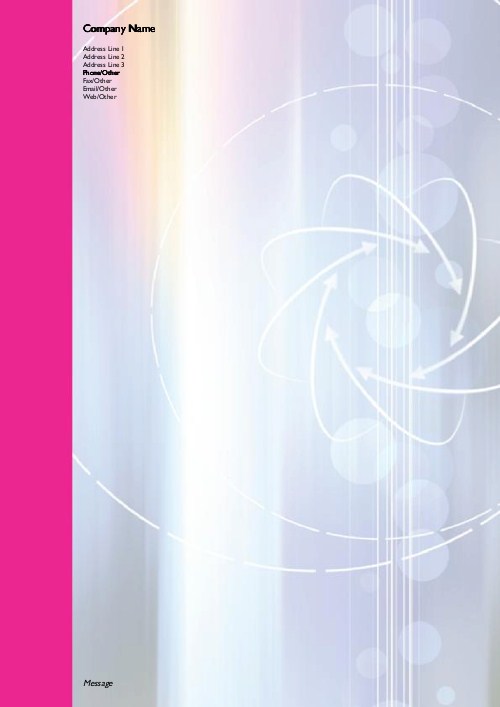 Digital Designs 3 A4 Letterhead