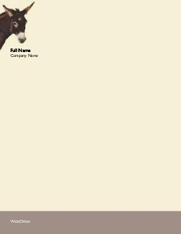 Close-Up of a Donkey Compact Note Pads