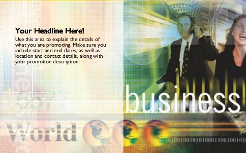 The Business World Full Colour Oversized Postcards