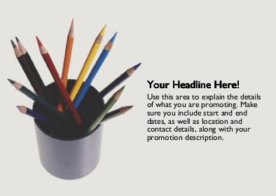 Coloured Pencils Full Colour Standard Sized Postcards