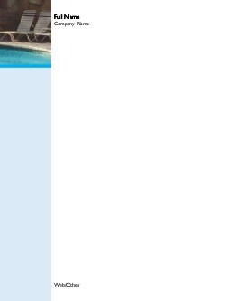 Pool Loungers Compact Note Pads