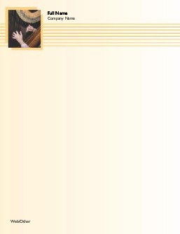 Playing the Harp Compact Note Pads