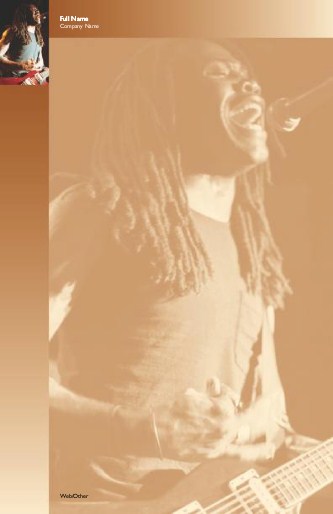 Reggae Rhythm Large Note Pads