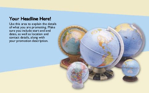 World Study Full Colour Oversized Postcards