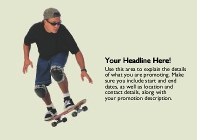 Skateboarder Jump Full Colour Standard Sized Postcards