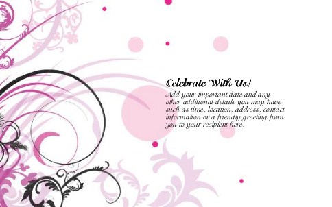 Special Soiree Oversized Save the Date  Postcards