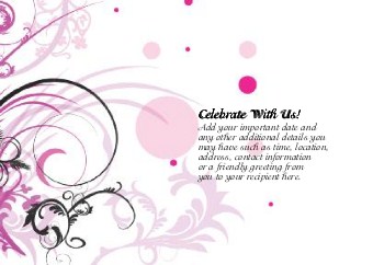 Special Soiree Standard Sized Save the Date Postcards