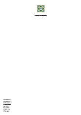 Trendy Tile A4 Letterhead