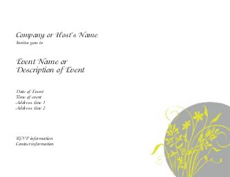 Wildflower Wonder Hen Night Invitations