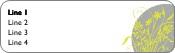 Wildflower Wonder Return Address Labels