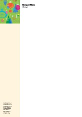 Colourful Christmas Bulbs A4 Letterhead