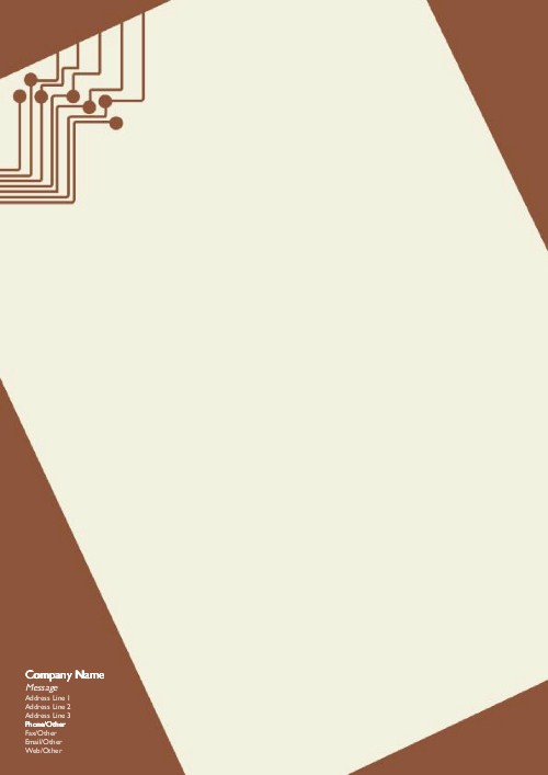 Connected A4 Letterhead