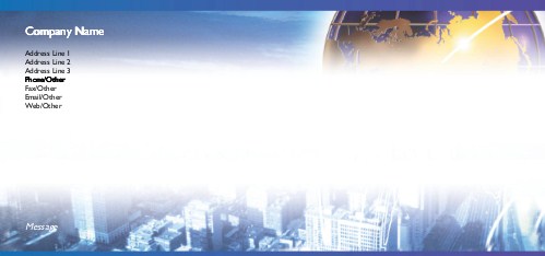 Tech Universe Full Colour Compliment Slips