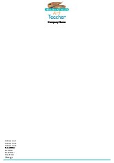 Art Introduction A4 Letterhead