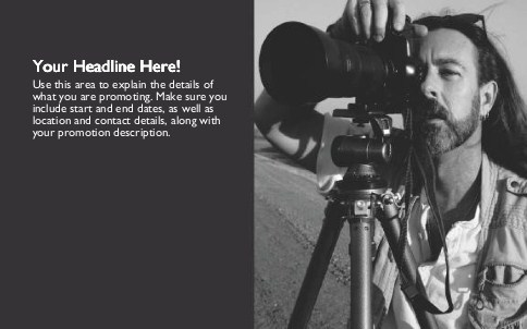 Capturing the Moment Full Colour Oversized Postcards