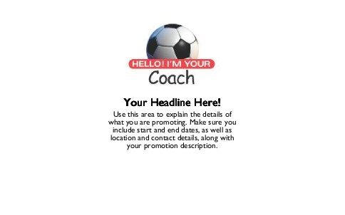 Coach Introduction Full Colour Oversized Postcards