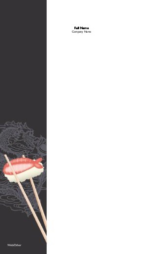 Fresh Sushi Large Note Pads