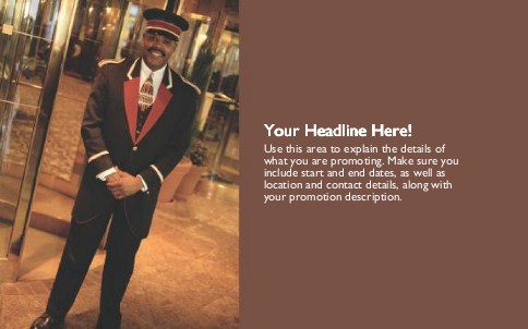 Concierge Full Colour Oversized Postcards