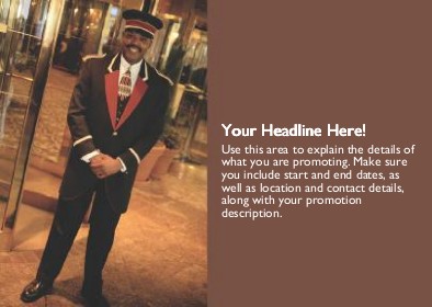 Concierge Full Colour Standard Sized Postcards