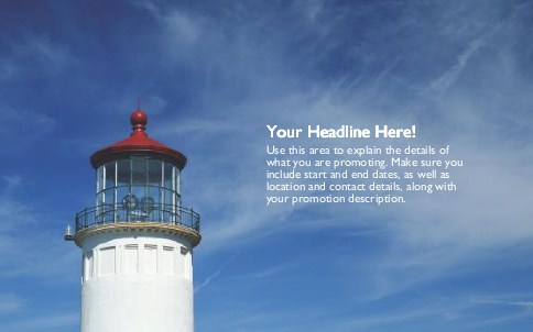 Lighting the Harbours Full Colour Oversized Postcards