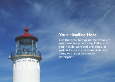 Lighting the Harbours Full Colour Standard Sized Postcards